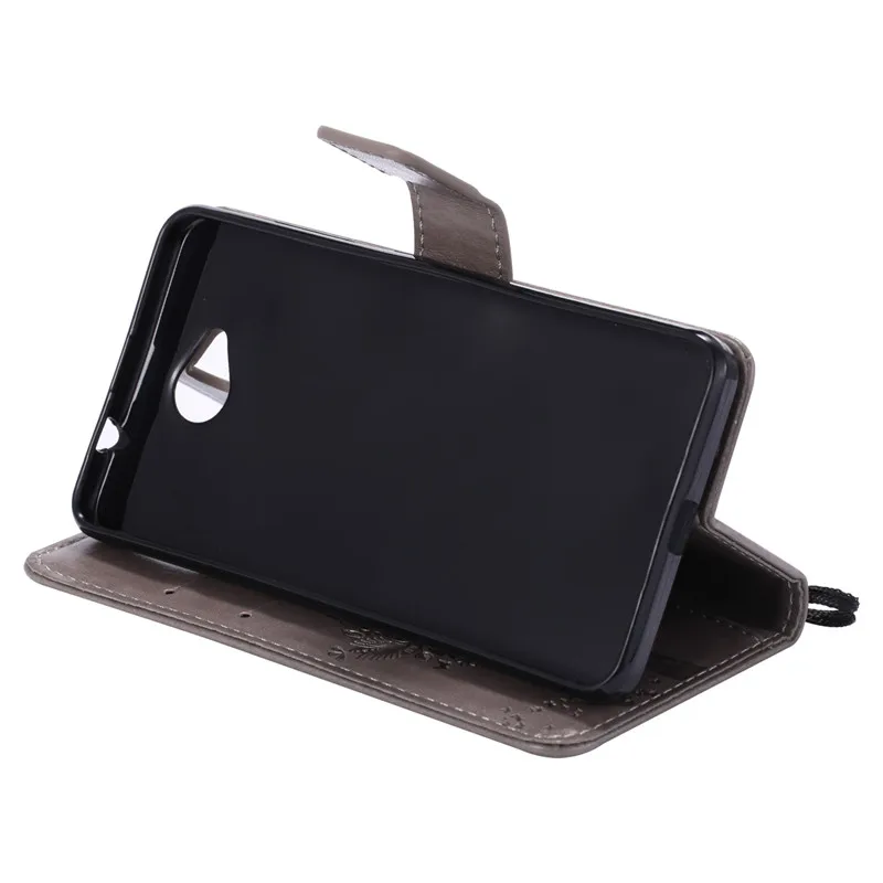 Магнитный чехол кошелек с откидной крышкой кожаный для Microsoft Nokia Lumia 650 lumia N650