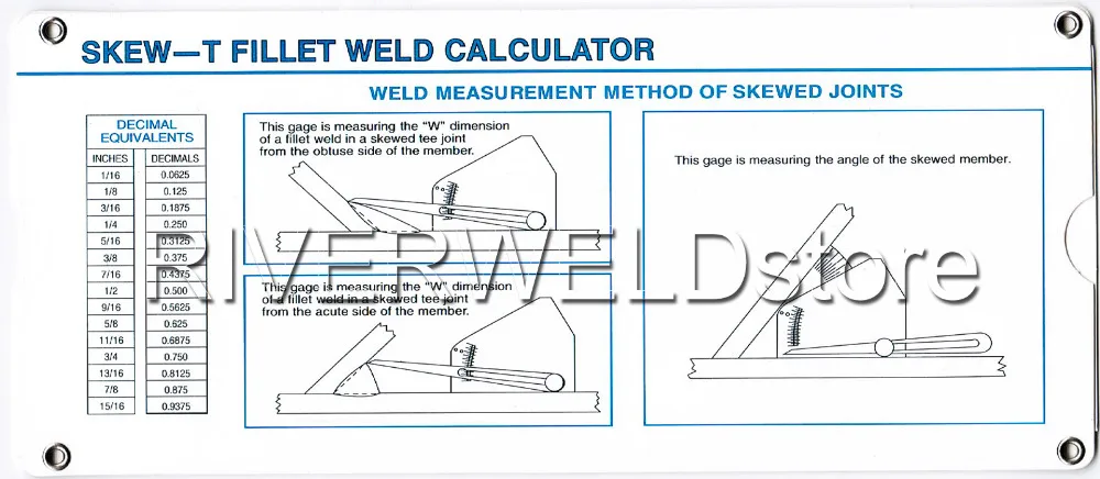 Стандартный Калибр сварщика прибор для проверки сварки|fillet welding|fillet weld gaugewelding gauge