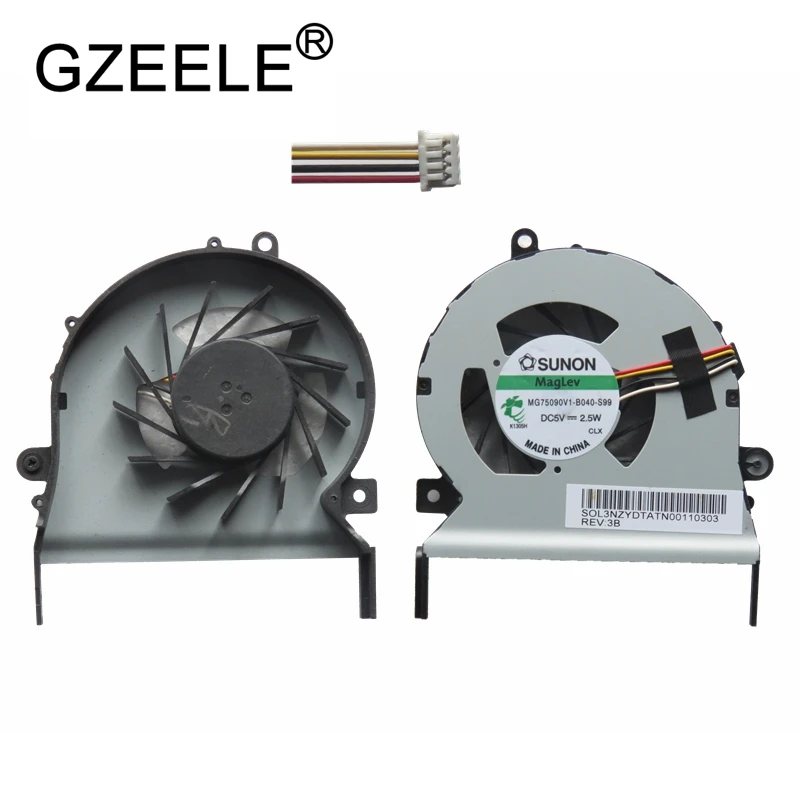 GZEELE новый ноутбук с системой охлаждения процессора Φ Travelmate 7740 7740Z 7740G TM7740 кулер