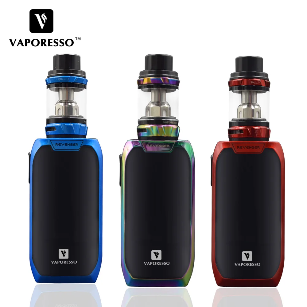 Оригинальный набор электронных сигарет Vaporesso Revenger 220 Вт коробка мод NRG бак сетка