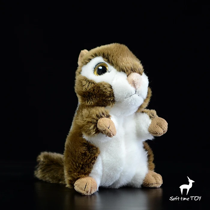 Плюшевые игрушки милые большие глаза кукла Chipmunk мягкие животных игрушечные