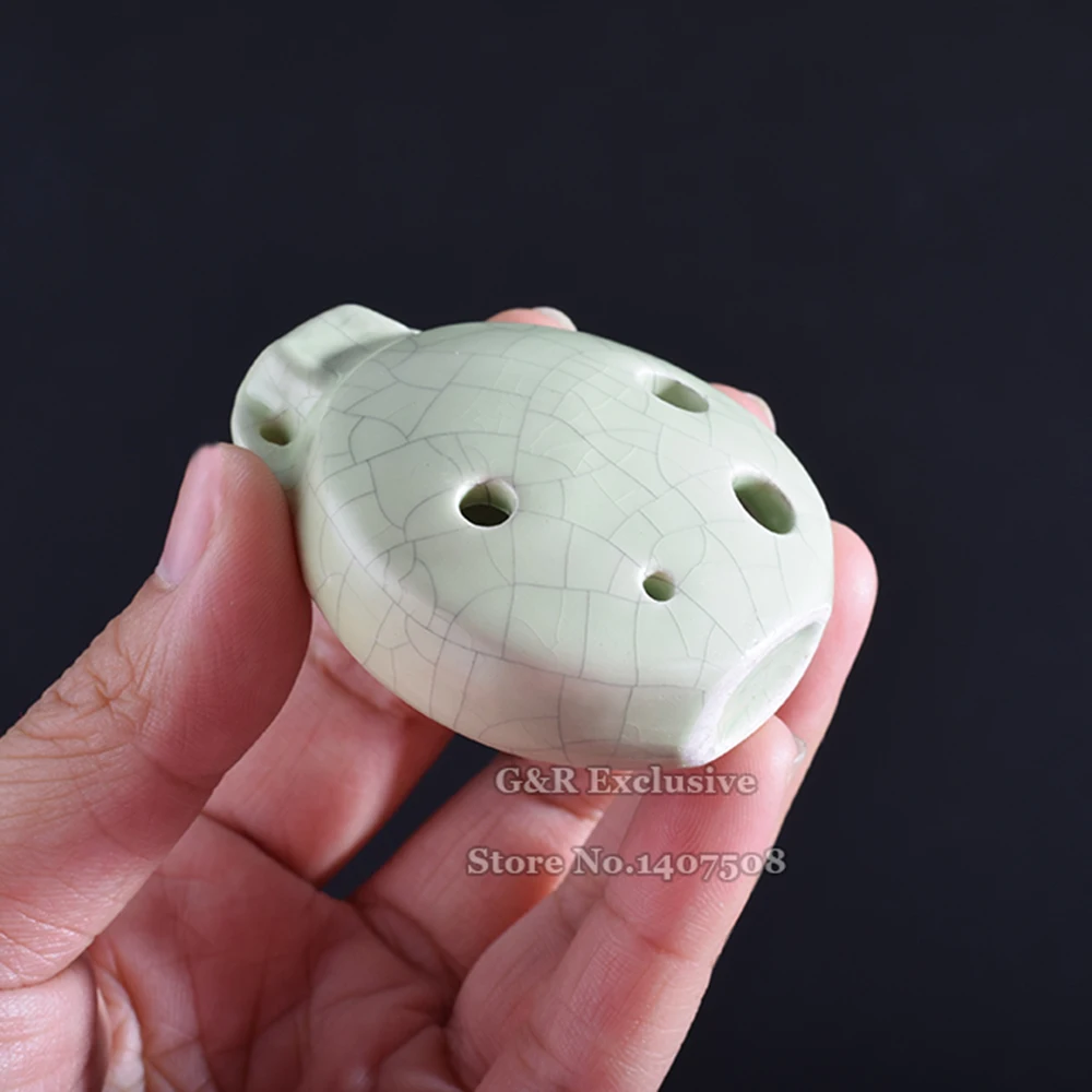 Китайские керамические флейты Ocarina музыкальные инструменты с 6 отверстиями