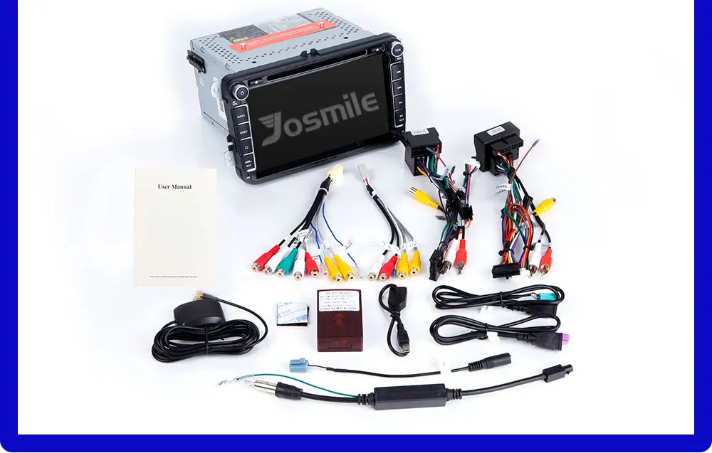 Josmile 2 Din Автомобильный dvd-плеер для VW Volkswagen Passat b6 b7 Skoda Octavia Superb 2 T5 Golf 5 сиденье для Polo leon радио gps навигация