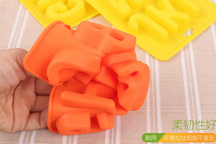 DIY Инструменты для приготовления Рождественского торта силиконовые буквы лоток
