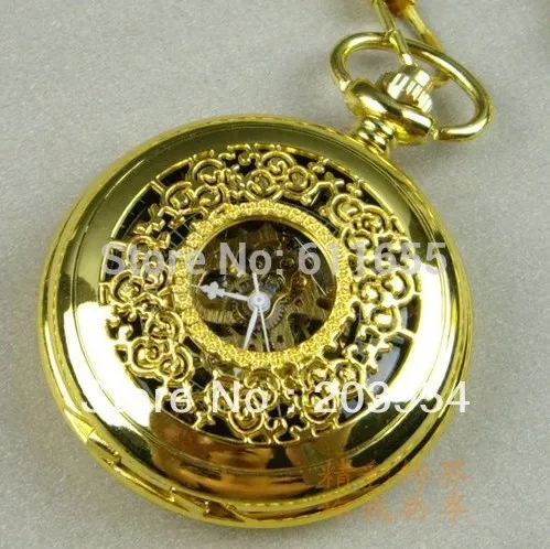 Бесплатная доставка 1 шт./лот 2017 золотые ручные механические Военные карманные