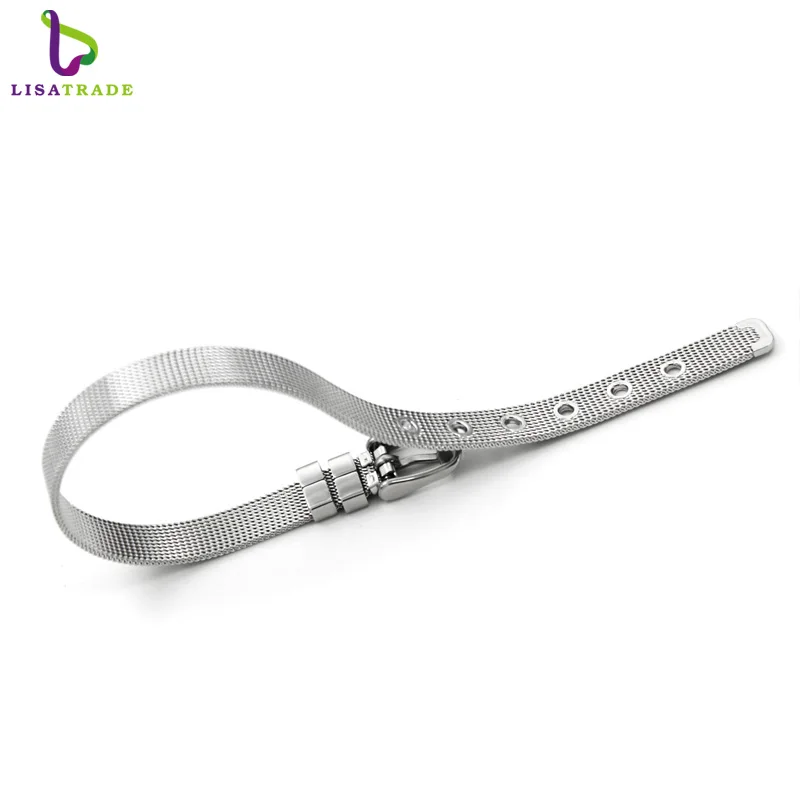 Горячая Распродажа! 8 мм/10 мм браслет из нержавеющей стали модный аксессуар