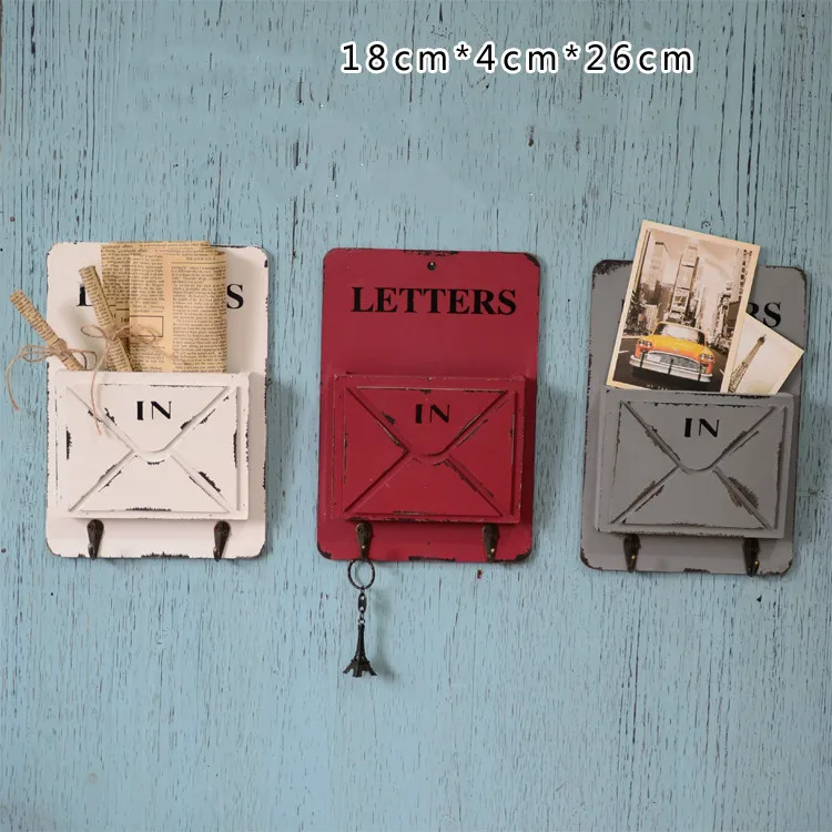 Деревянный настенный крючок Metro для украшения букв железная вешалка ключей