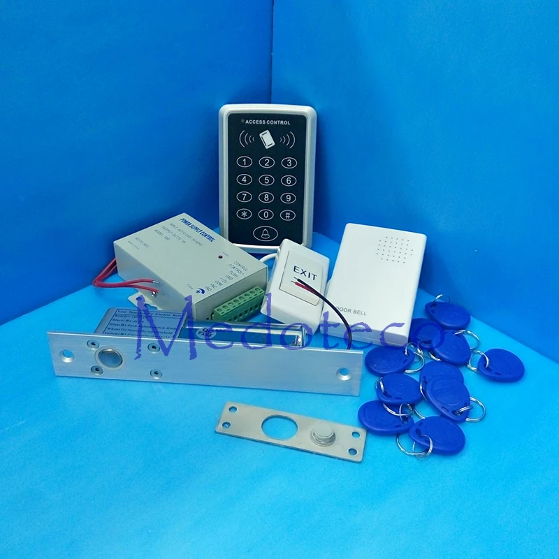 Полностью Rfid система контроля допуска к двери 125 кГц карта деревянная комплект с