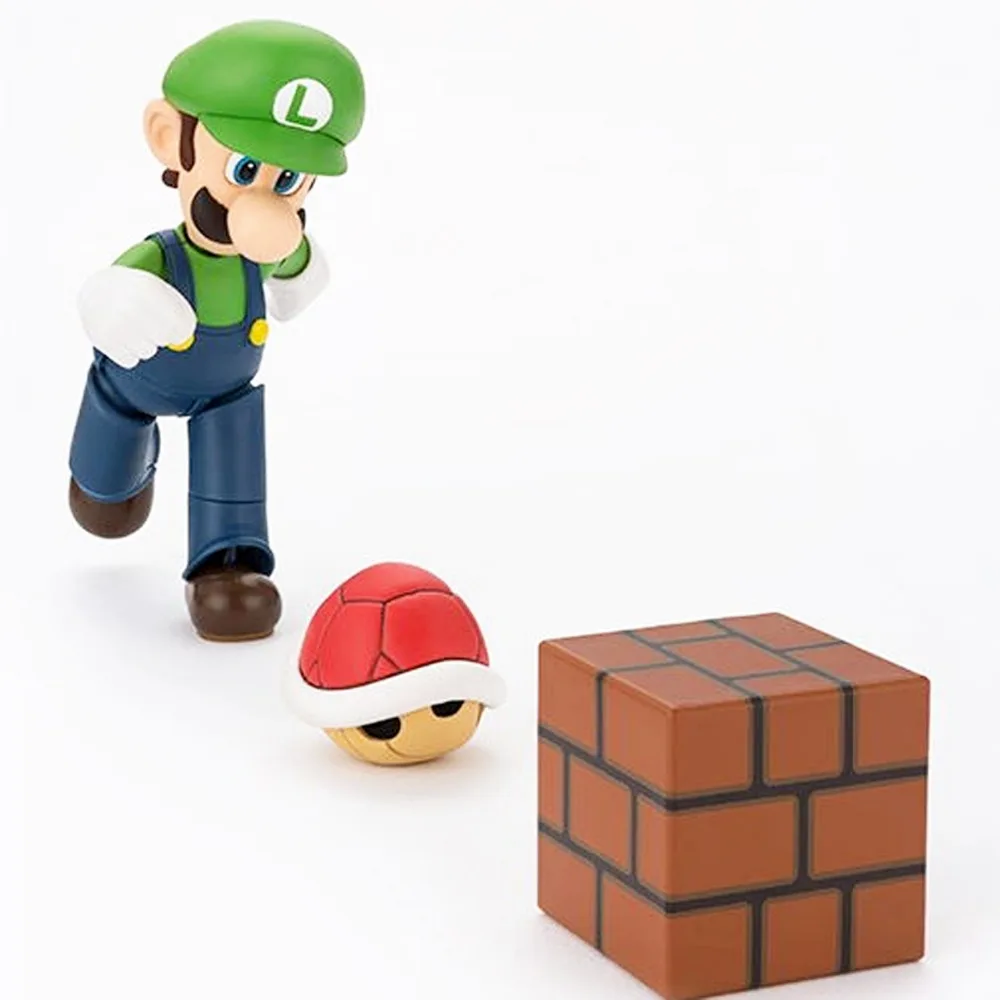 Super Mario Bros Луиджи сцены фигурку Набор 4.7 &quotБесплатная доставка|figure set|action figure setaction