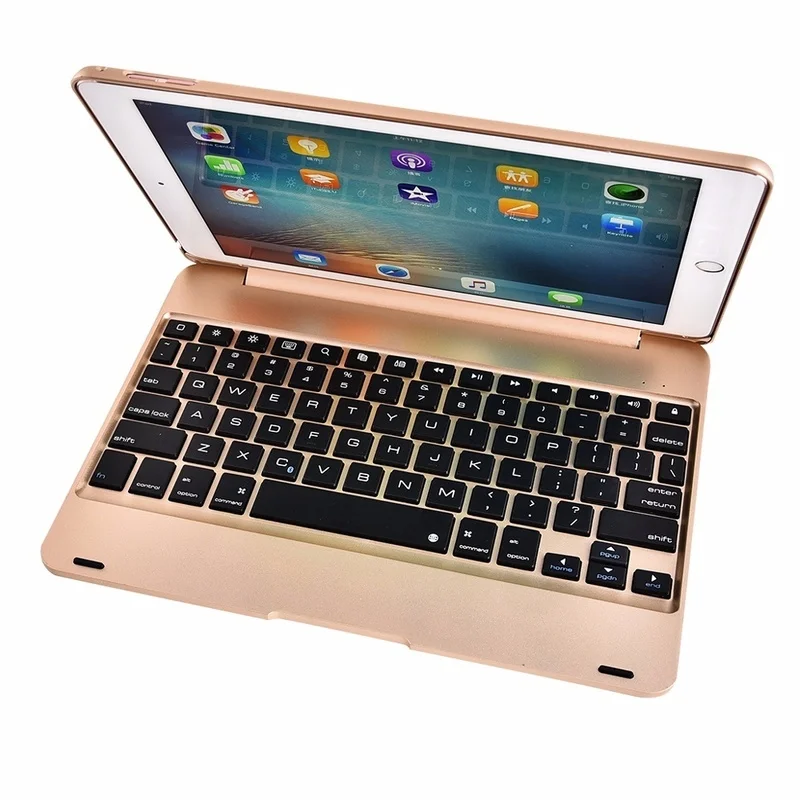 Ультра тонкий портативный беспроводной Bluetooth клавиатура режим сна для Apple iPad Air/Air 2/Pro 9,7 ''/ iPad 9,7'' /