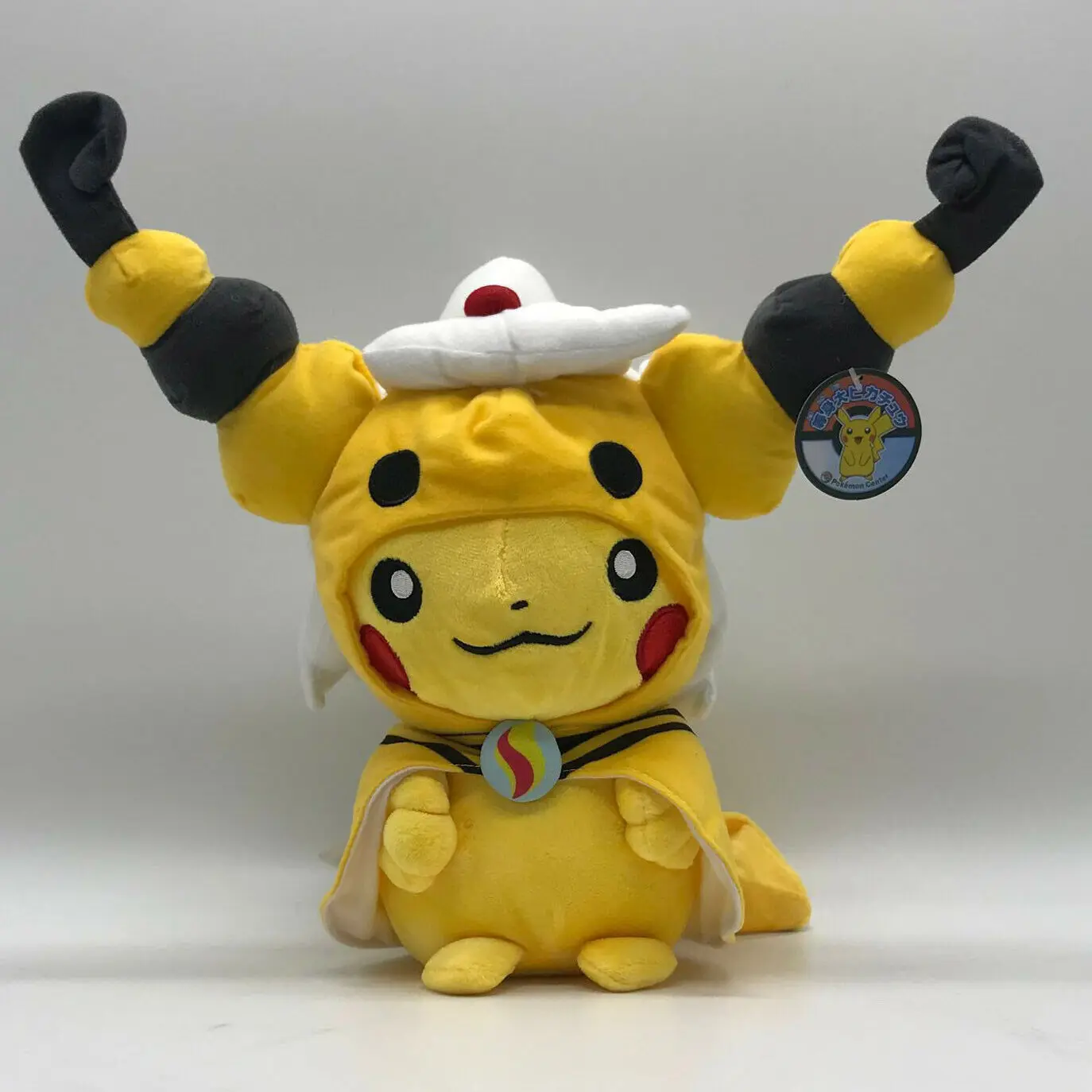 Мега Ampharos накидка Пикачу плюшевая мягкая игрушка Плюшевая Кукла 13&quot|Персонажи