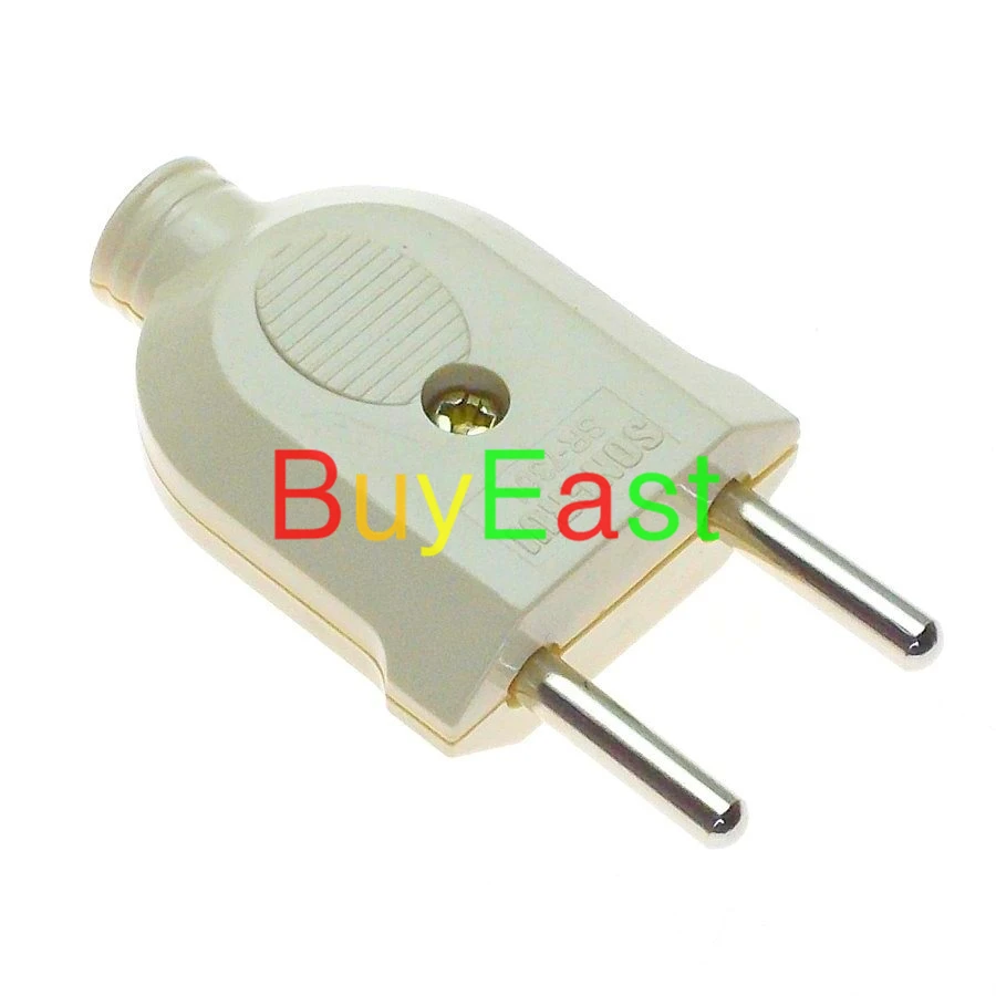 5 x European EU Type C 4mm pin CEE 7/16 DIY Rewireable Power Plug | Обустройство дома