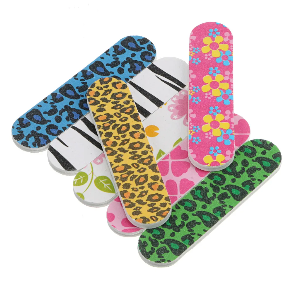 10 шт. Мини Профессиональные пилки для ногтей шлифовальный буфер тонкий