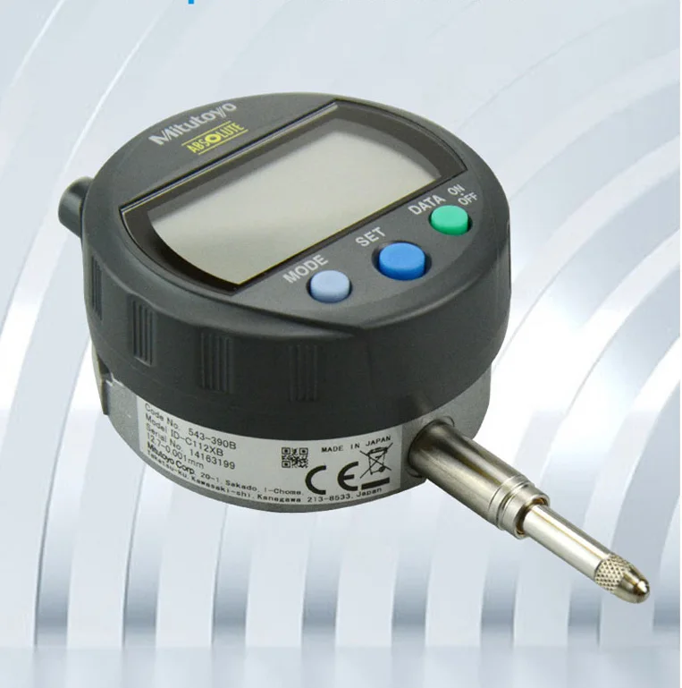 Mitutoyo 543 390B ID C112XB 390 Φ диапазон измерения 0 12 7 мм ABS цифровой индикатор электронные
