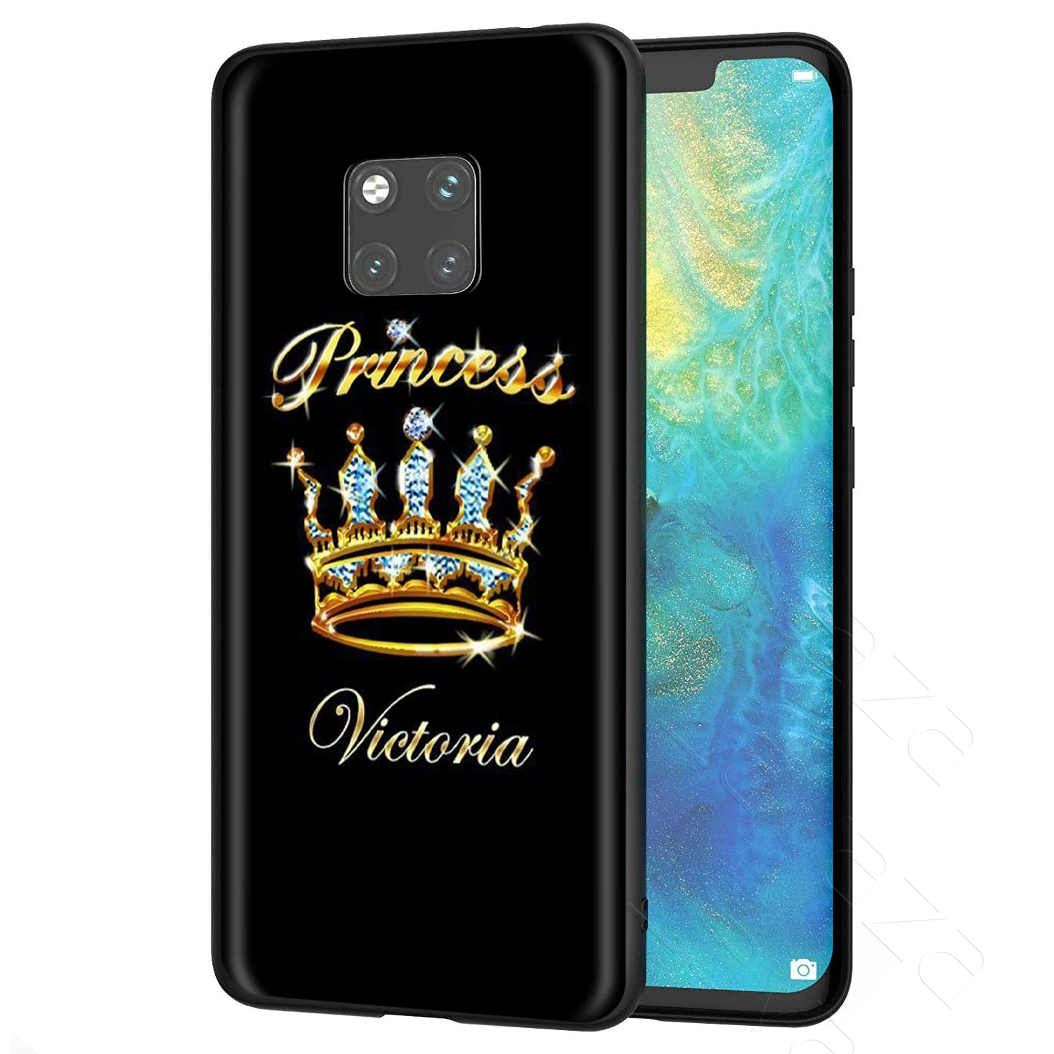 Lavaza Princess Crown Case for Huawei Mate 30 20 Honor 6a 7a 7c 7x 8C 8x 9 10 Nova 3i 3 Lite Pro Y6 2018 |