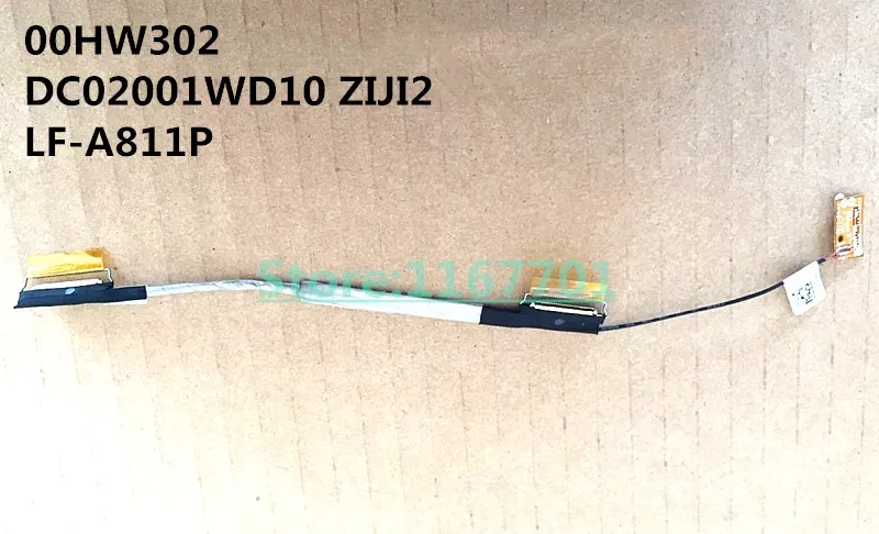 

Laptop/Notebook LCD/LED/LVDS Cable for Lenovo Thinkpad 10 Z3795 00HW302 DC02001WD10 ZIJI2 LF-A811P
