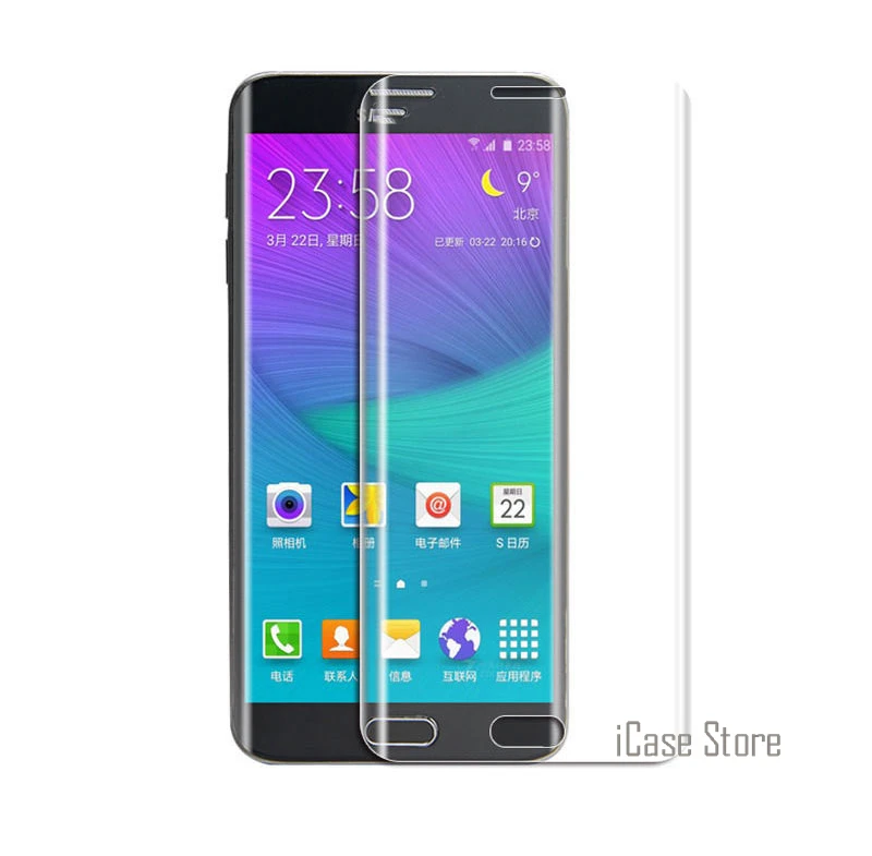 S6 S7 Edge S8 Plus полное покрытие изогнутый протектор экрана для samsung Galaxy S7 S6 Edge Plus Мягкий чехол пленка(не закаленное стекло