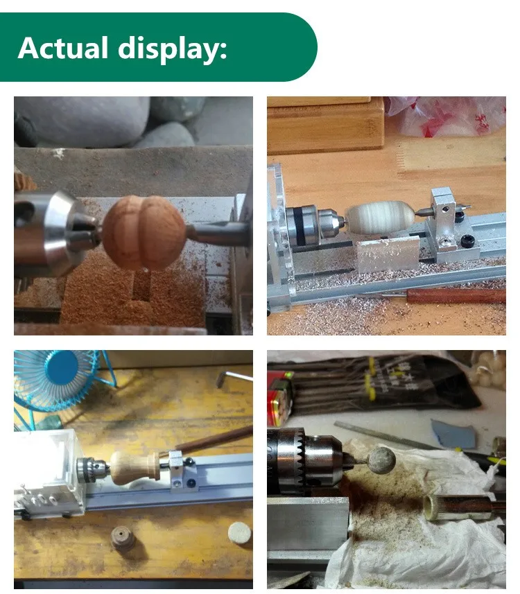 Высококачественный станок для обработки бусин мини деревянный Рабочий