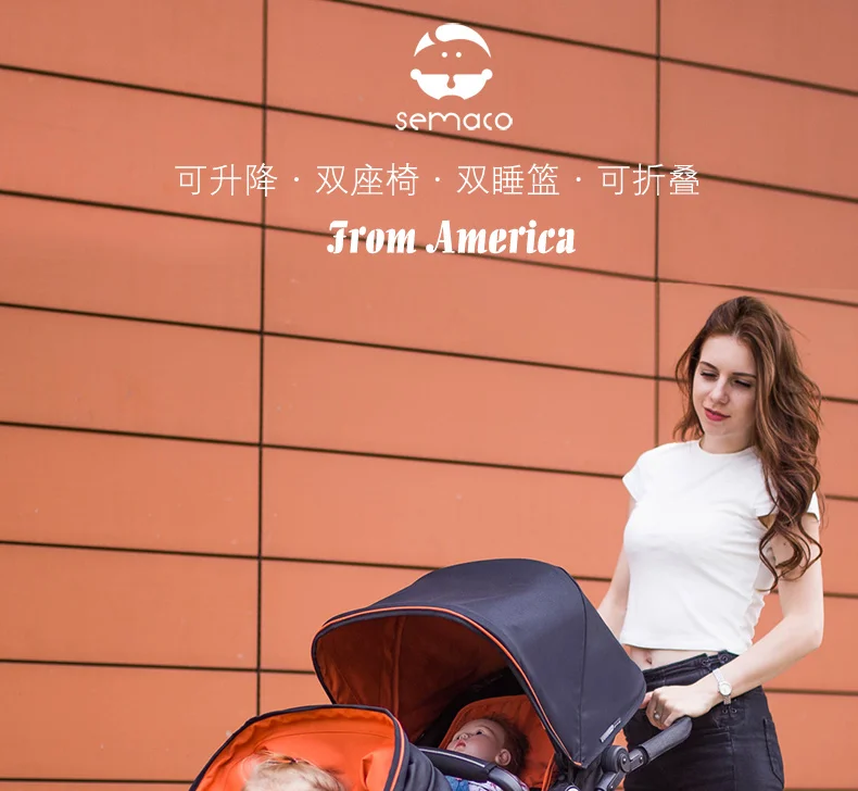 Babyfond коляска для малышей-близнецов толкатель может быть легким и легко сидеть в двойной тележке со складной детские автомобили близнецов бренд коляска