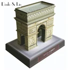 DIY 3D французская Триумфальная арка, архитектурная Бумажная модель для сборки, ручная работа, игра-головоломка сделай сам, игрушка денки и Линь