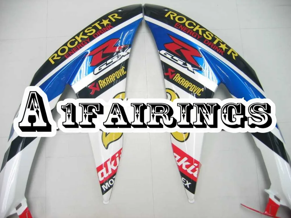 Белого и синего цвета в комплекте новые обтекатели впрыска ABS корпусов для Suzuki 2008