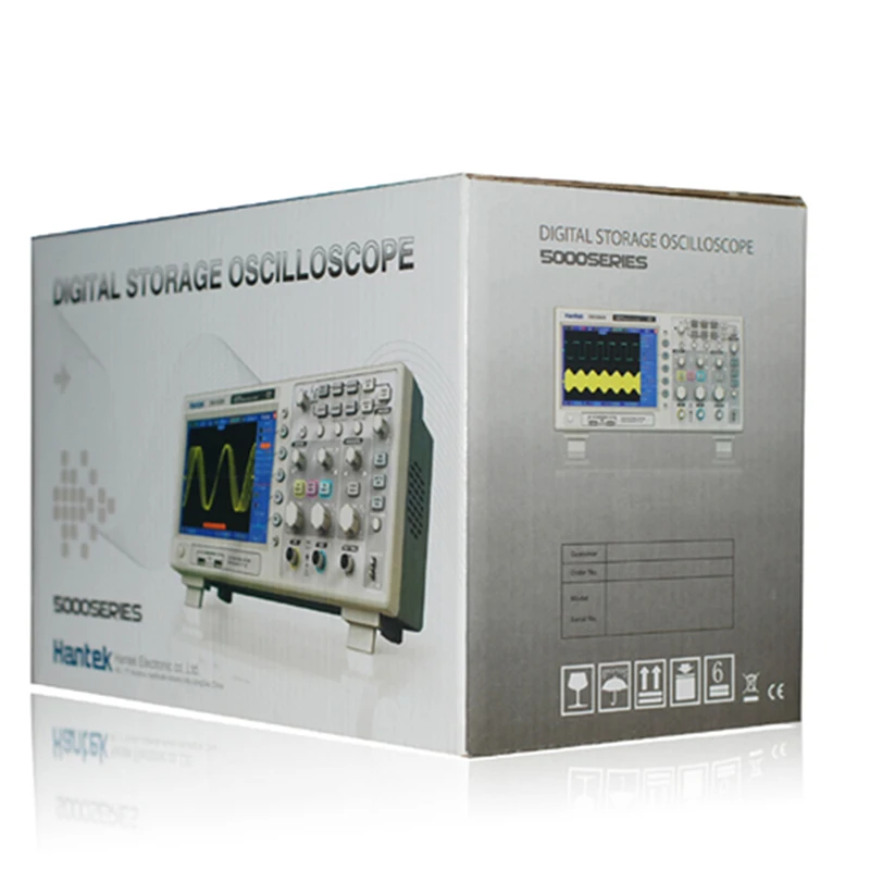 Hantek MSO5202D 200 МГц 2 канала 1GSa/s осциллограф и 16 каналов логический анализатор 2in1 USB