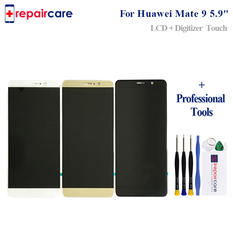 

4 Colors 5.9" For HUAWEI Mate 9 LCD Screen Digitizer Glass Sensor with Frame For HUAWEI Mate 9 MHA-L29 LCD Assembly 1920x1080