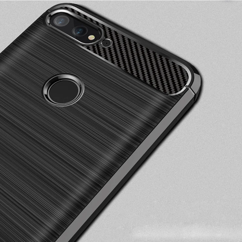 Honor 7A Pro Чехол защитный чехол для huawei бампер задняя крышка из углеродного волокна