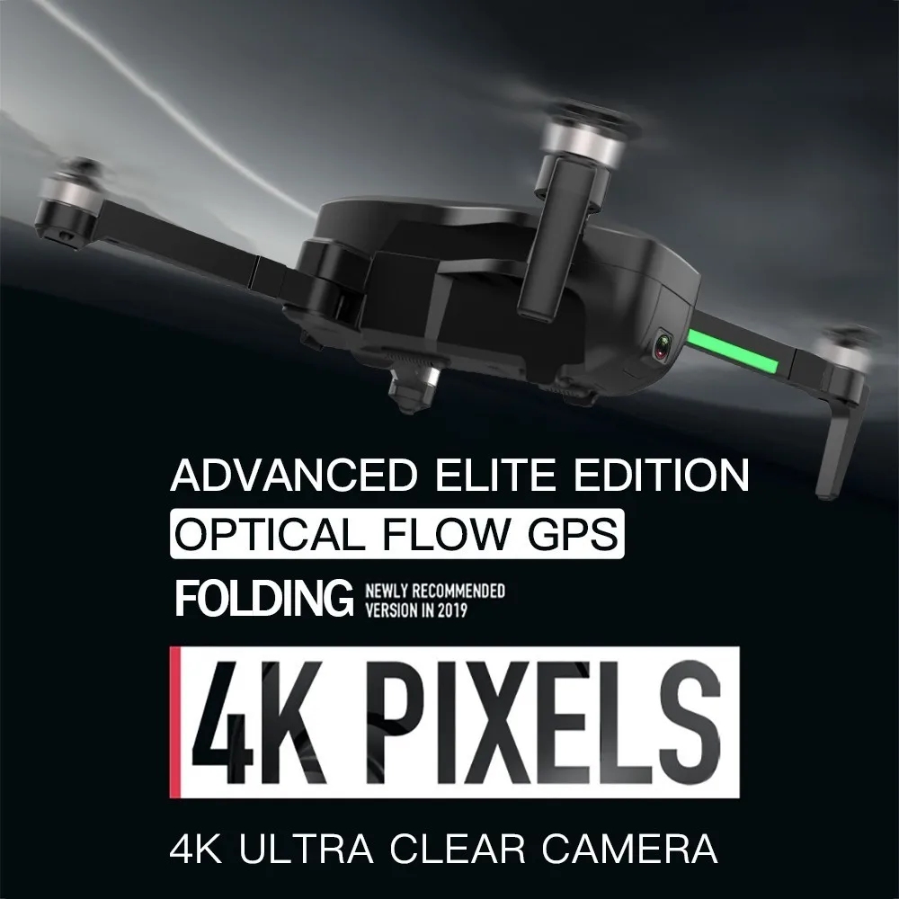Радиоуправляемый Дрон X193 gps Дроны с 4 K Ультра четкая камера бесщеточный селфи