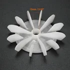 Сменный вал Uxcell 148, белый пластиковый D-образный вал для вентилятора, 1 шт., 612x12 ммx 12 мм6 ммx 20 мм, для дома, сделай сам