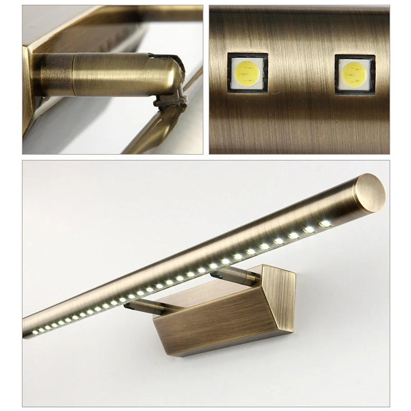 Америка Санузел WC настенные светильники ретро спальня одеваются настенный