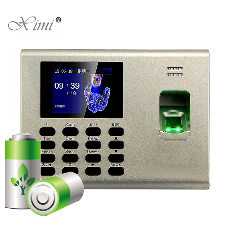 Биометрический регистратор времени ZK K40 TCP/IP USB отпечаток пальца время работы со