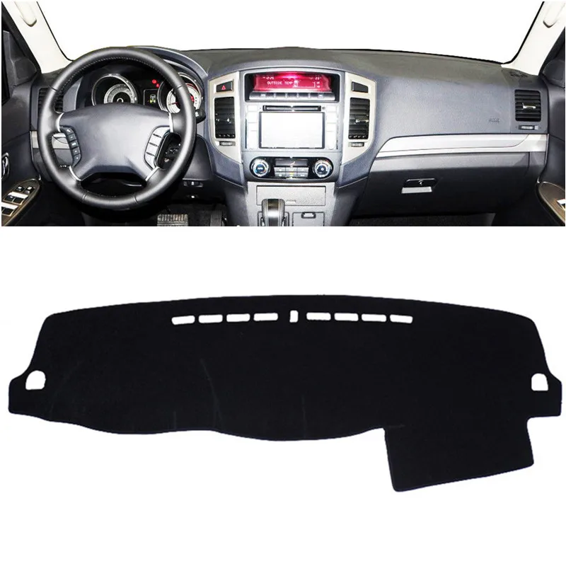 Чехол для приборной панели автомобиля коврик ковер от солнца Mitsubishi Pajero Montero 2007 2008