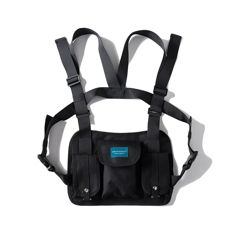 Для мужчин пакет жилет женщин хип хоп Vestpack унисекс Pack|Мужские жилеты и