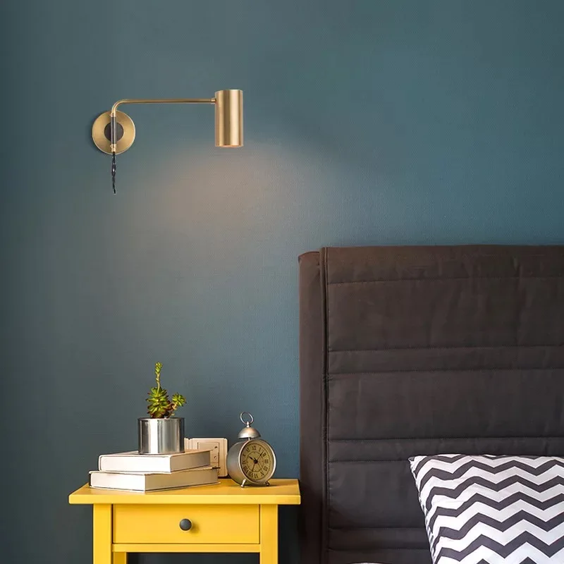 Настенный светильник светодиодный винтажный для спальни|Комнатные настенные LED