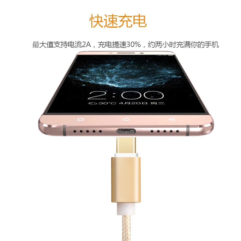 Кабель GEUMXL USB Type C Type-C 3 1 плетеный провод для быстрой синхронизации и зарядки Huawei P9