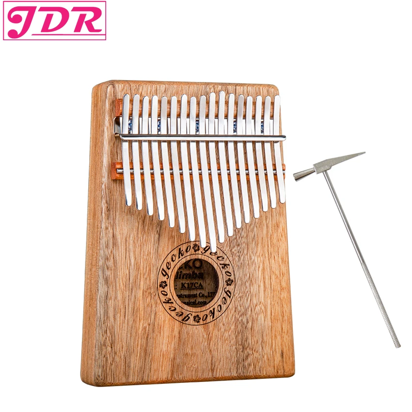JDR 17 ключ палец калимба Mbira Sanza большой фортепиано карманный размер