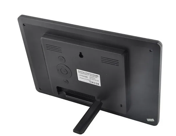 Высококачественная цифровая фоторамка 10 дюймов HD TFT LCD 1024*600 Цифровая Будильник MP3