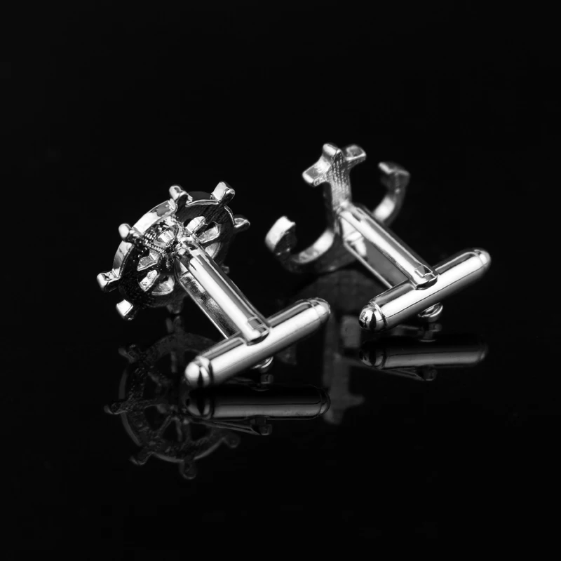 Dongsheng пиратский корабль Для мужчин рубашка Cufflin микс Винтаж свадебные запонки для