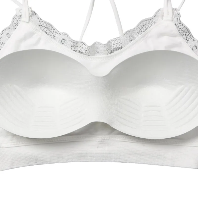 Женские бюстгальтеры с вышивкой сзади женский жилет бюстгальтер обмоткой груди