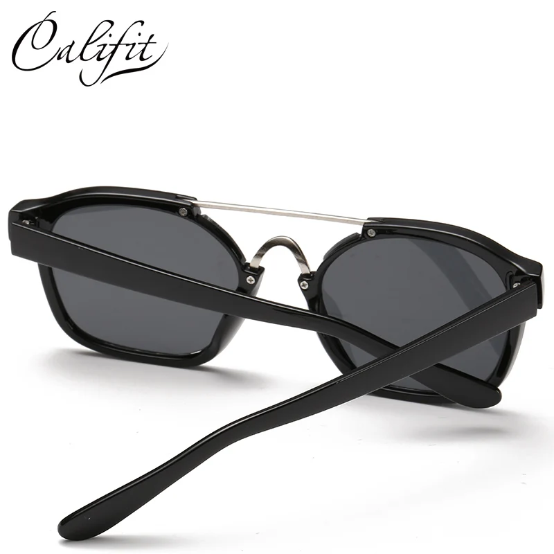 CALIFIT 2018 Модные солнцезащитные очки Для женщин мужчин классические многоцветная