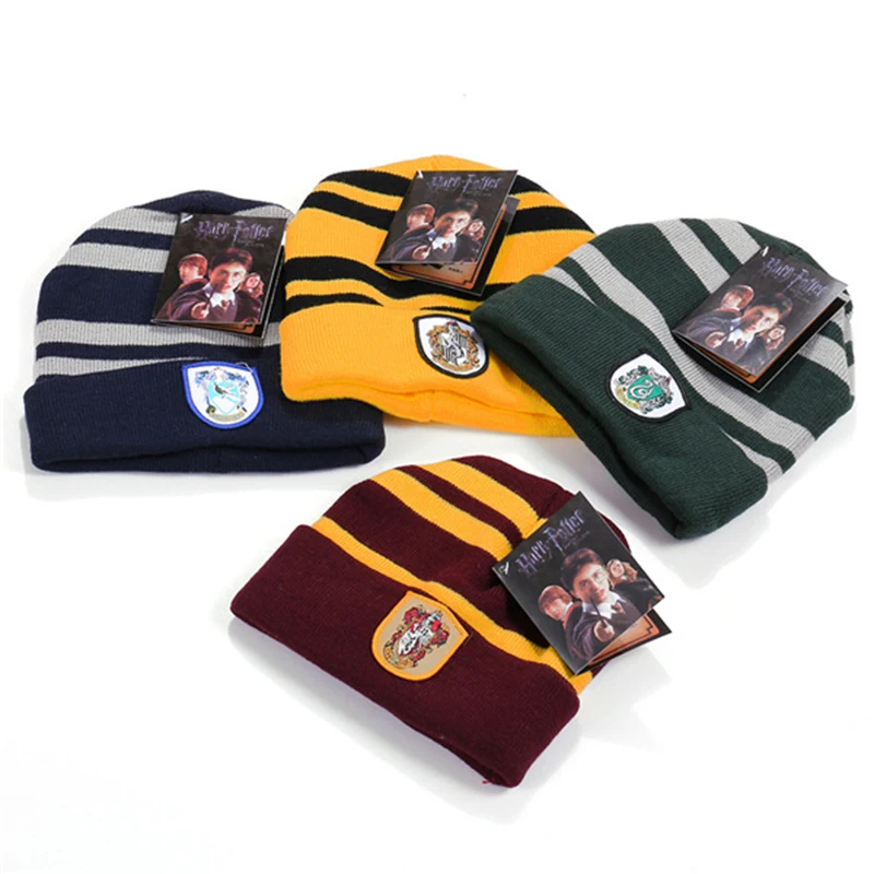Взрослый ребенок Гриффиндор Слизерин Hufflepuff Ravenclaw шарф для косплея шляпа сенсорная перчатка шарф теплый аниме шейный платок Рождественский подарок