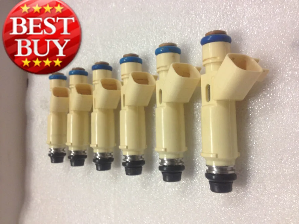 6 шт. Топливные форсунки для FORD V6 Tribute побег телец из соболиного волоса YL8EC2B YL8E-C2B |