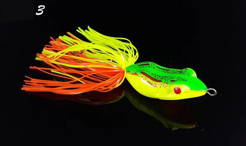 1 шт. Рэй лягушка приманки полый корпус Пластик жесткий Рыбная приманка воблер 10g 5