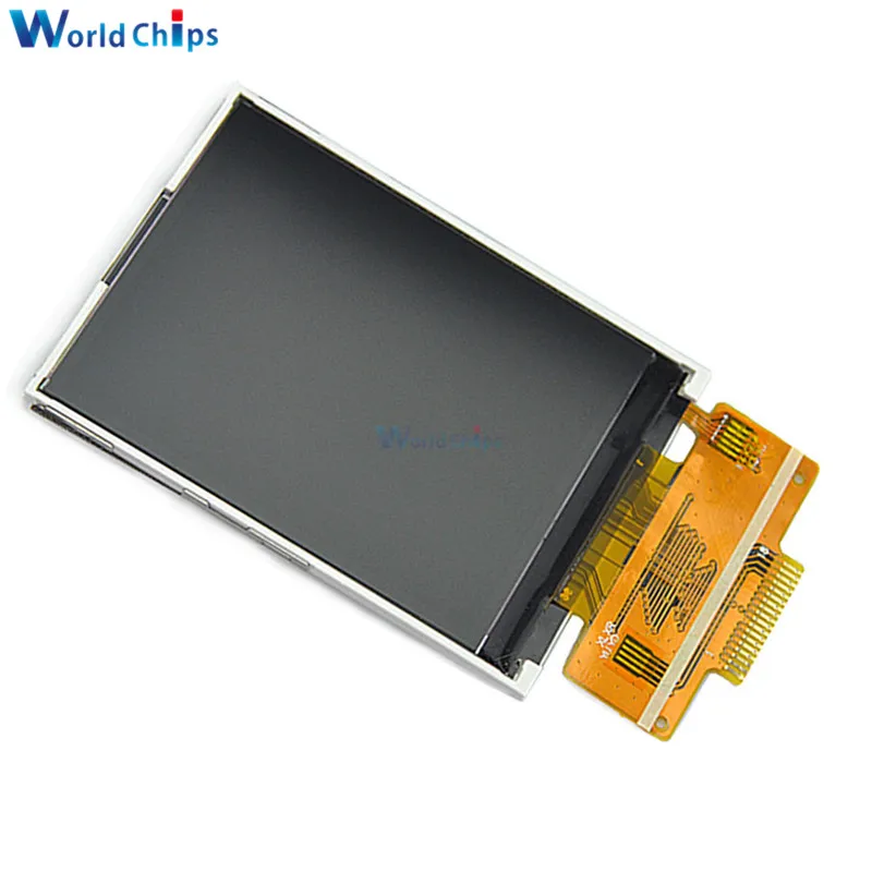 2,4 дюймовый ЖК-дисплей 240x320 SPI TFT ILI9341 Белый светодиодный модуль для Arduino o светодиодный ЖК-модуль последовательного порта 5 В/3,3 В PCB адаптер Micro SD карта