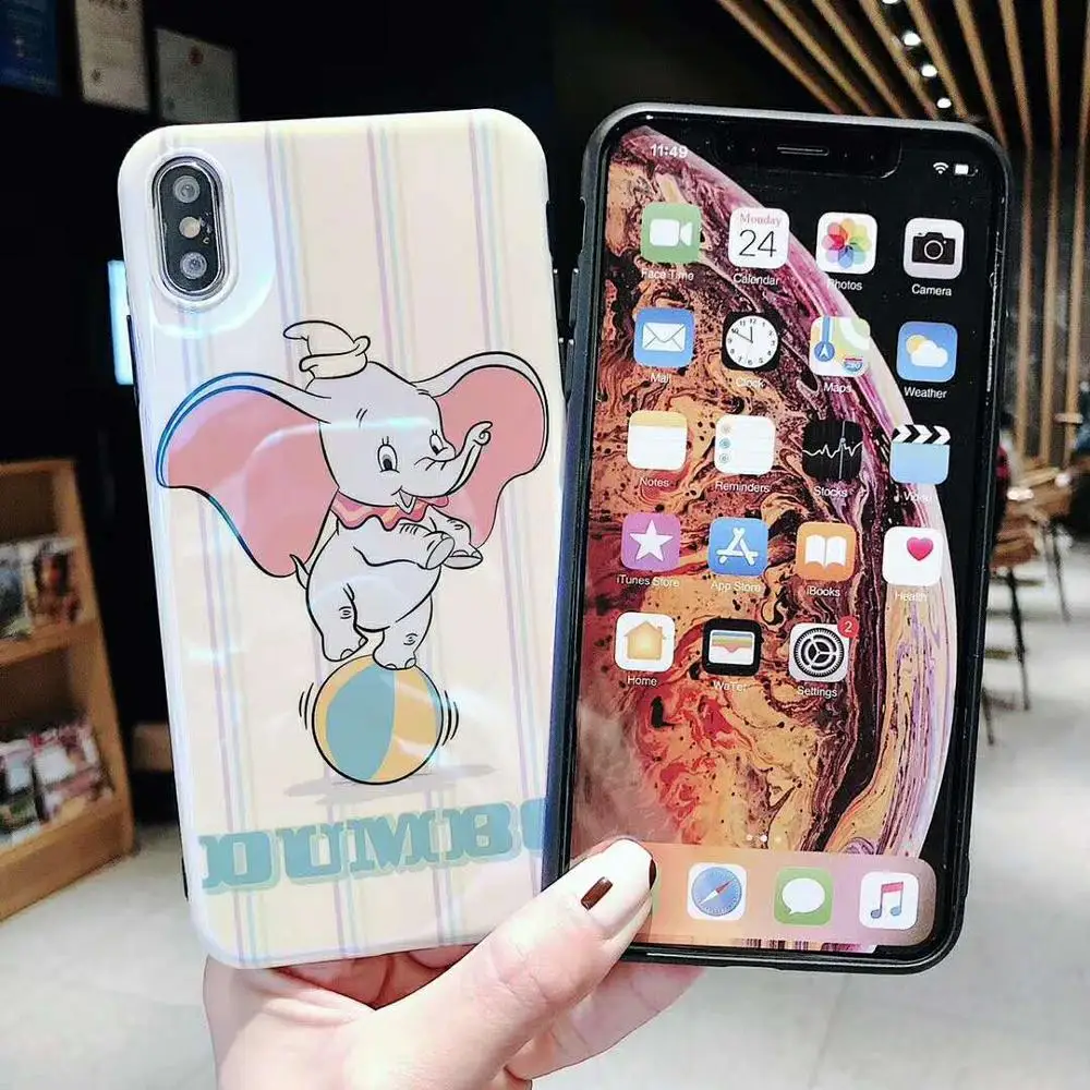 Чехол для iphone Xs MAX XR X 6 s 7 8 plus Blu-Ray пара Мягкая задняя крышка |