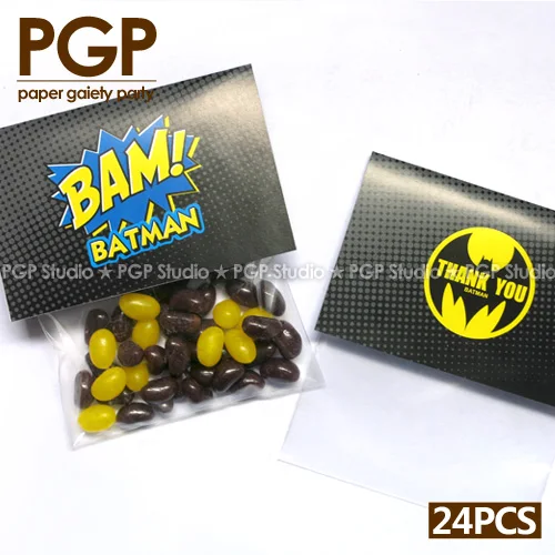 [PGP] конфеты с Бэтменом для детского дня рождения мальчиков первого супергерой