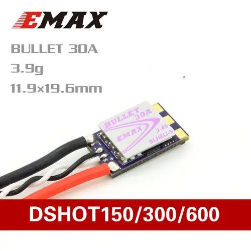 Высококачественная цилиндрическая модель Emax EMX-SC-1774 D-SHOT серия 30A 2-4S blheli _ S