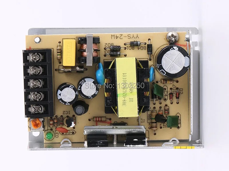 S-25-24 переключатель 24VDC 1A 25W Трансформатор источник питания 24V LED Импульсный