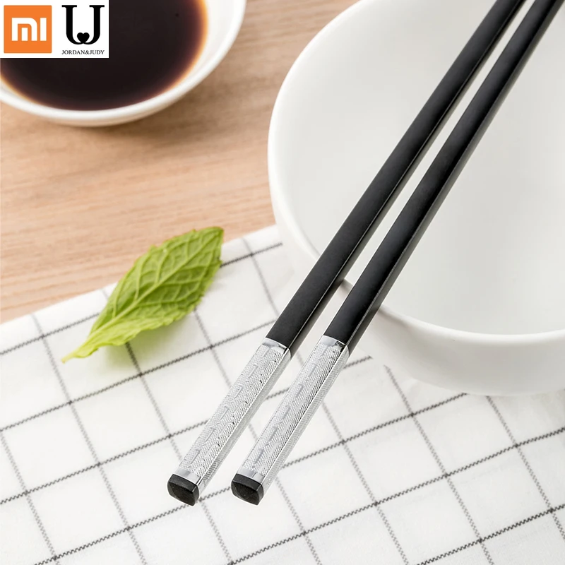 Xiaomi Chop палочки китайские медные покрытые рельефные для еды безопасные и